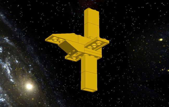Talarian Observation Ship - LXF Star Trek by Amos